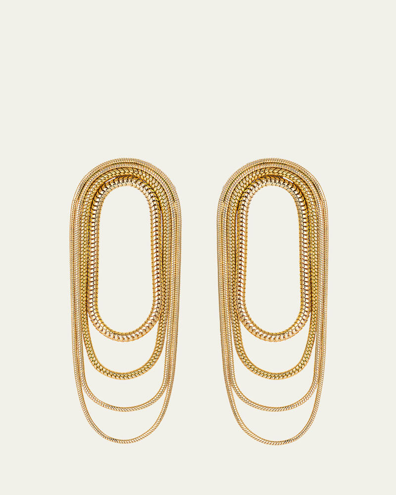 Fernando Jorge 18k Yellow Gold Multi-Chain Earrings Cover