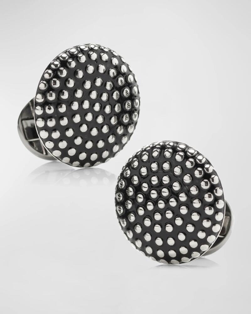 Cufflinks Inc. Men's Circle Dot Texture Cufflinks Cover