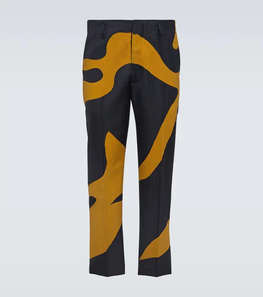 Dries Van Noten Wool straight pants Cover