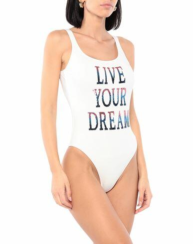 Alberta Ferretti Woman One-piece swimsuit Ivory Polyamide, Elastane Cover