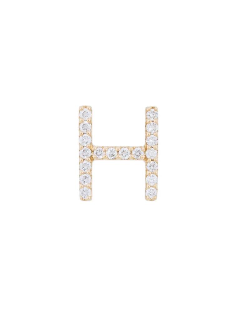 ALINKA 18kt gold ALINKA ID diamond stud earring - Metallic Cover