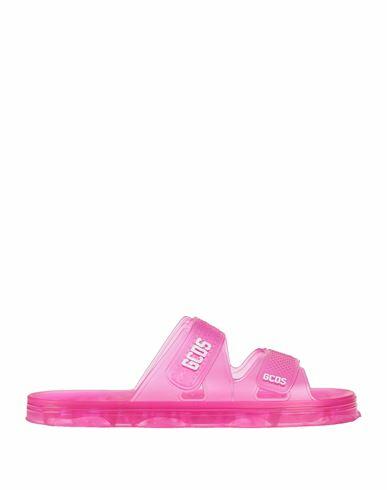 Gcds Woman Sandals Fuchsia Rubber Cover