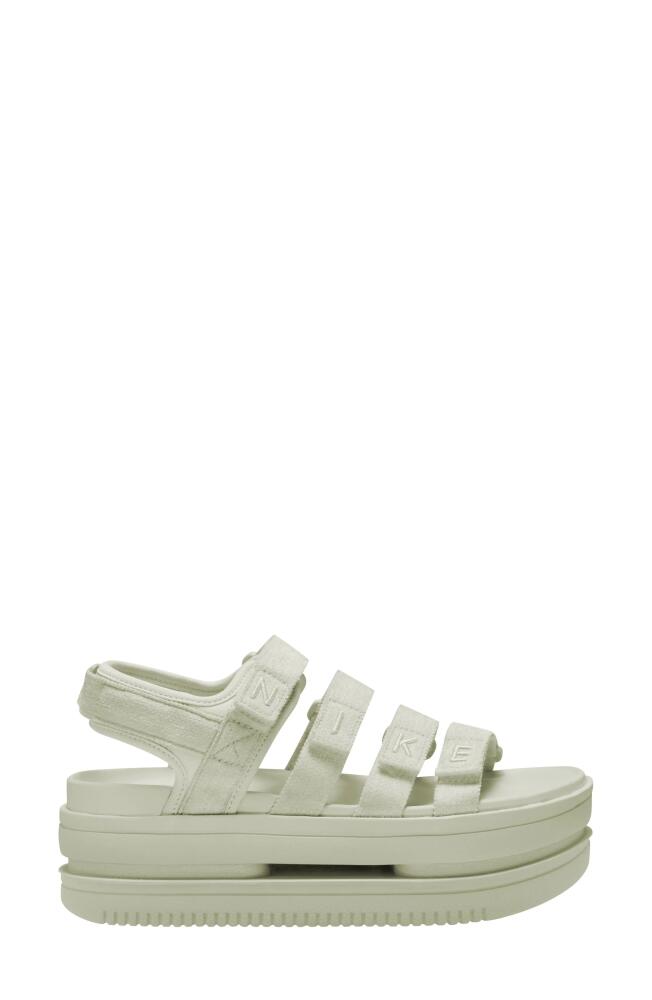 Nike Icon Classic Platform Sandal in Sea Glass/Sea Glass Cover