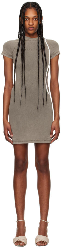 Ottolinger Taupe Fitted Minidress Cover