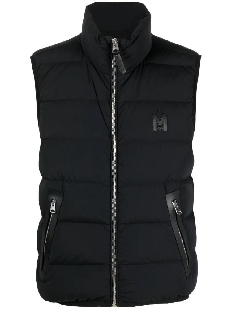 Mackage zip-up padded gilet - Black Cover