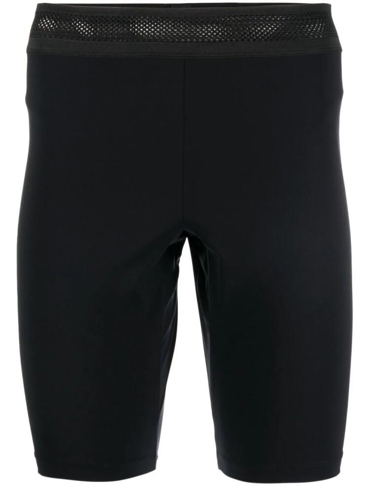 OVER OVER logo-print cycling short - Black Cover