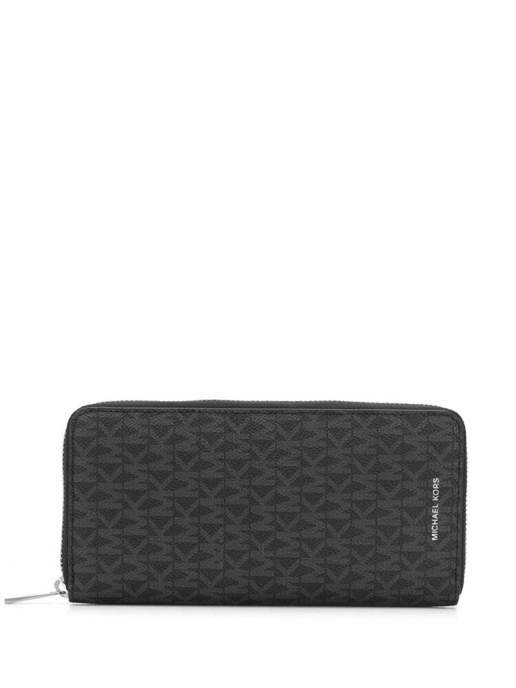 Michael Kors logo print wallet - Black Cover