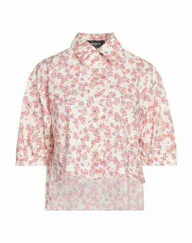 Rochas Woman Shirt Ivory Cotton Cover