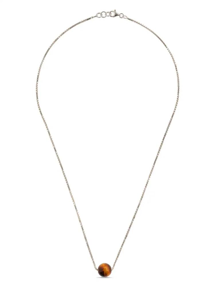 DRIES VAN NOTEN gemstone-pendant chain necklace - Gold Cover