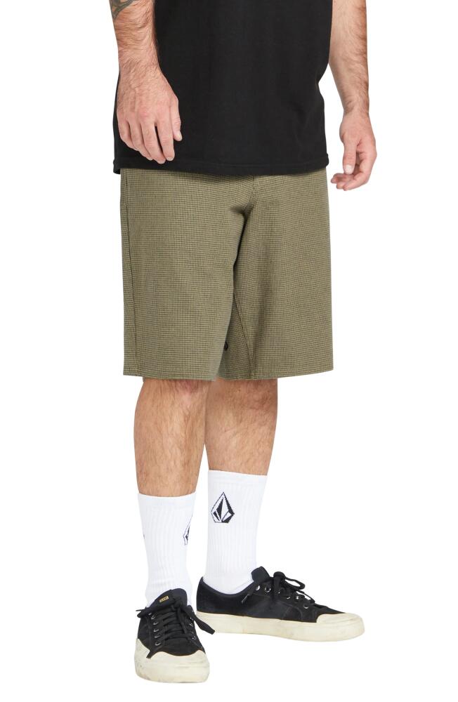 Volcom Freestone Shorts in Dark Khaki Cover