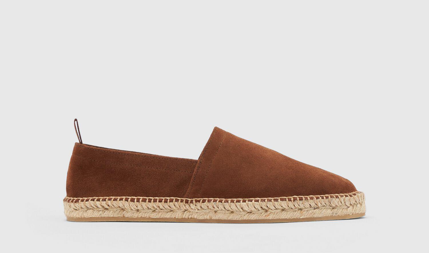 Scarosso Espadrilles Pablo Chestnut Suede Suede Leather Cover