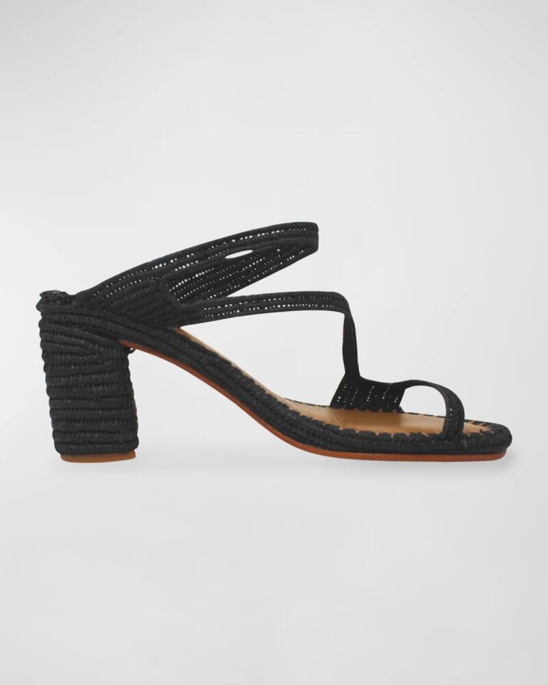 Carrie Forbes Salah Woven Raffia Sandals Cover