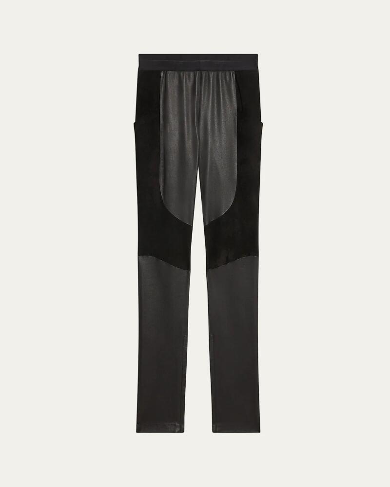 Helmut Lang Leather Racer Leggings Cover