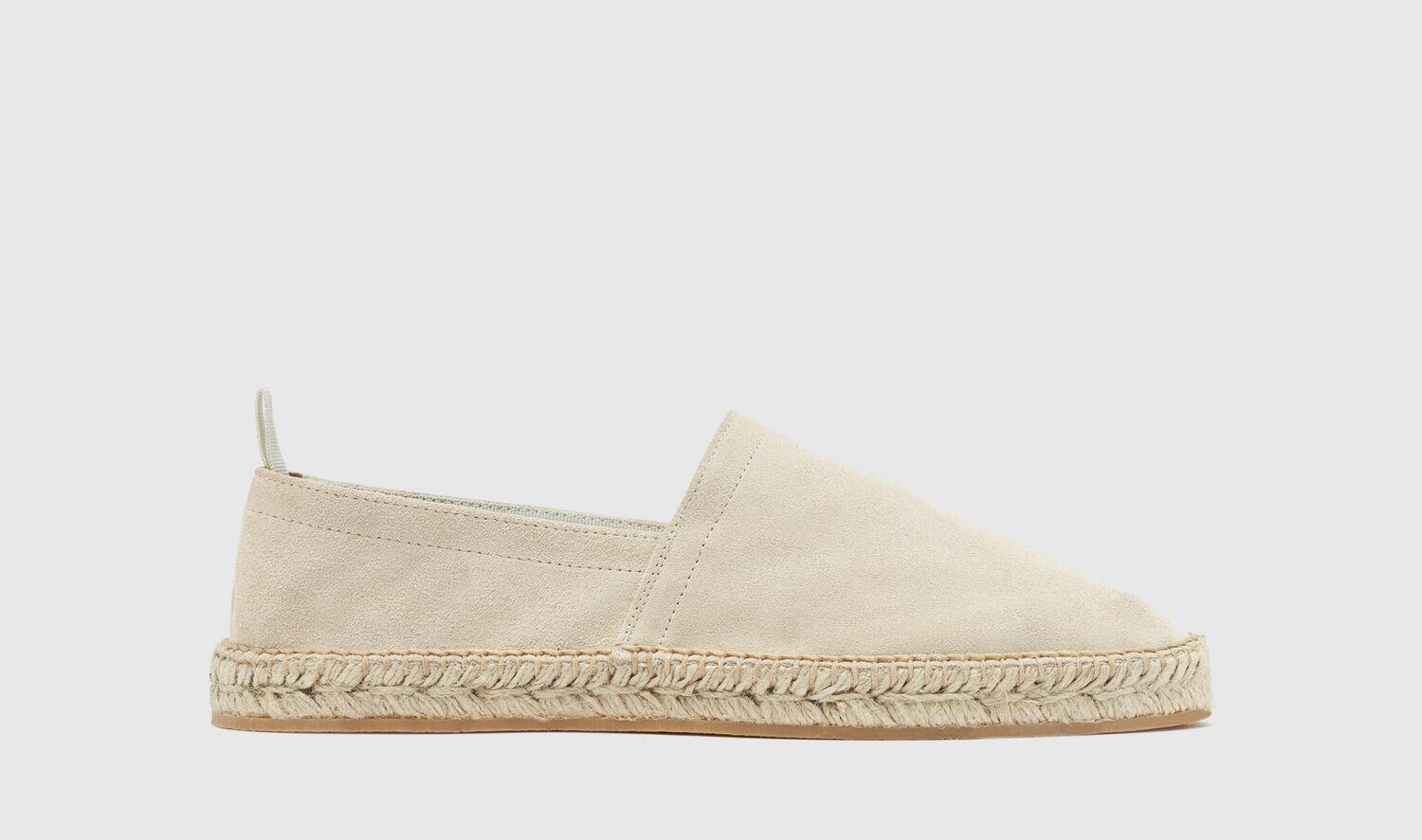 Scarosso Espadrilles Pablo Raw Suede Suede Leather Cover