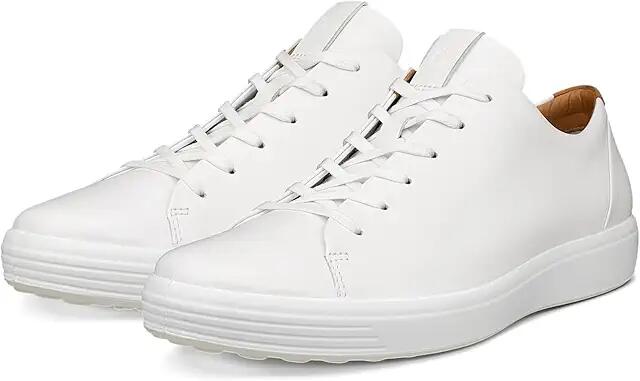 ECCO Soft 7 Premier Sneakers (White) Men's Shoes Cover