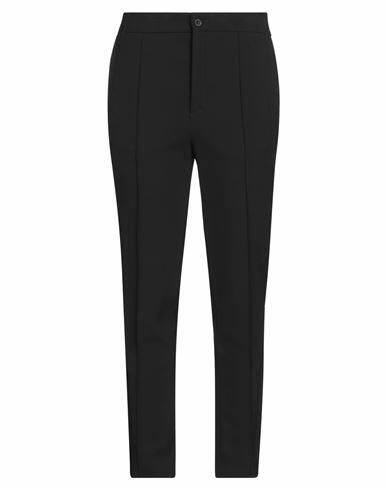 Eleventy Woman Pants Black Polyester, Viscose, Cotton, Elastane Cover