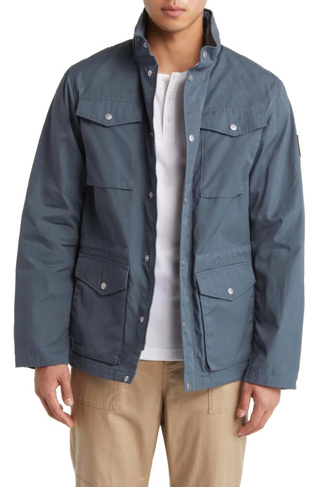 Fjällräven Räven Water Resistant Jacket in Dusk Cover