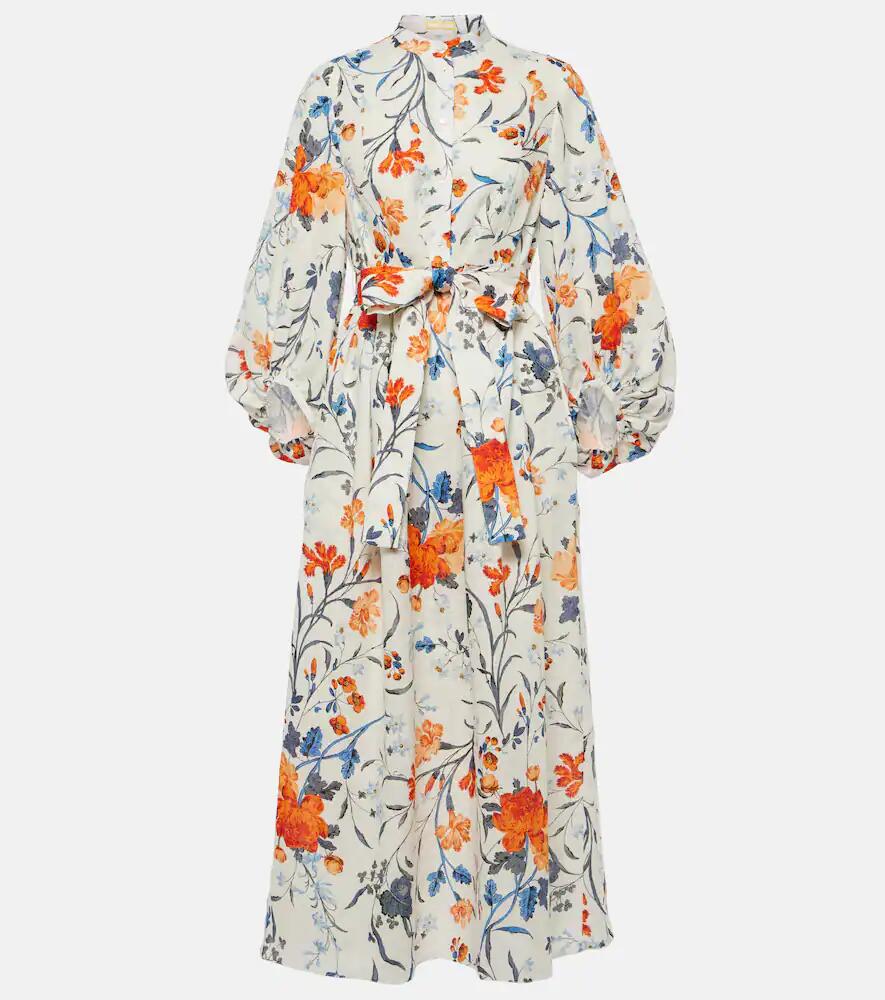 Erdem Printed cotton midi dress Cover