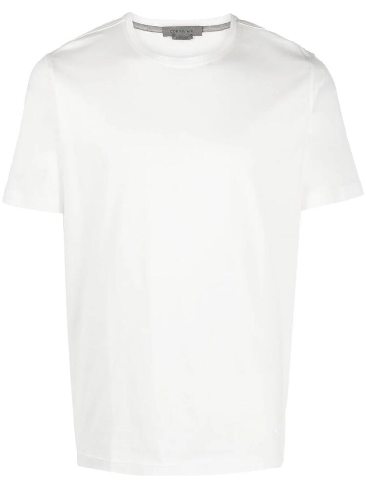 Corneliani short sleeve cotton T-shirt - White Cover