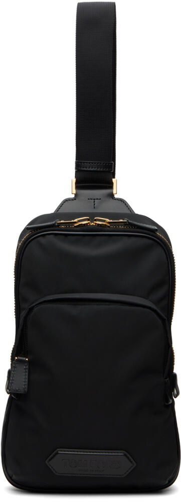 TOM FORD Black Cross-Body Small Backpack Cover