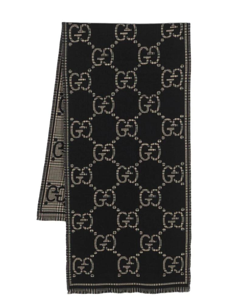 Gucci GG wool scarf - Neutrals Cover