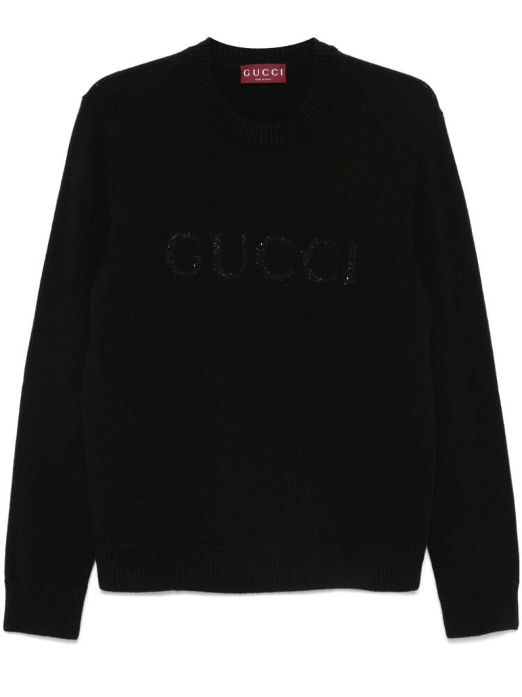 Gucci intarsia jumper - Black Cover