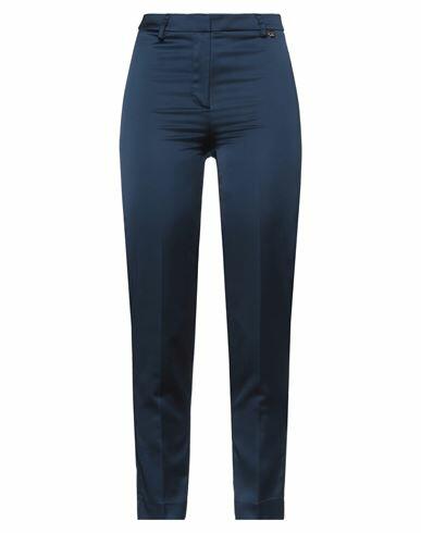 Rebel Queen Woman Pants Midnight blue Polyester, Elastane Cover