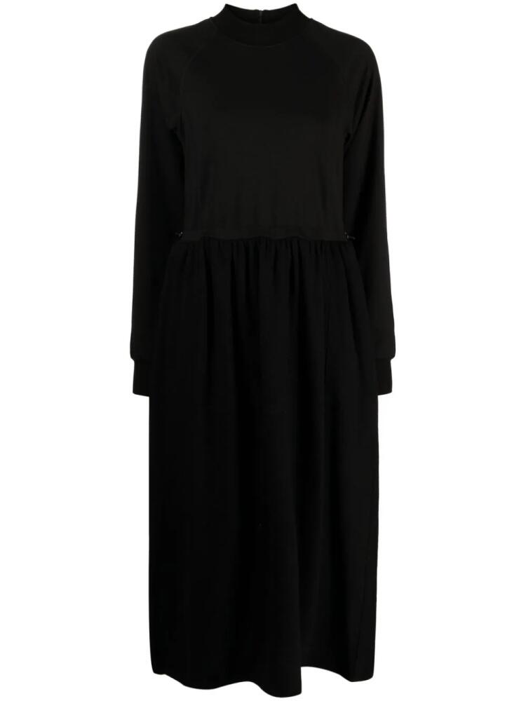 STUDIO TOMBOY contrast midi dress - Black Cover