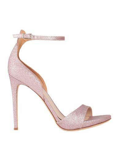 Sergio Levantesi Woman Sandals Pink Soft Leather Cover