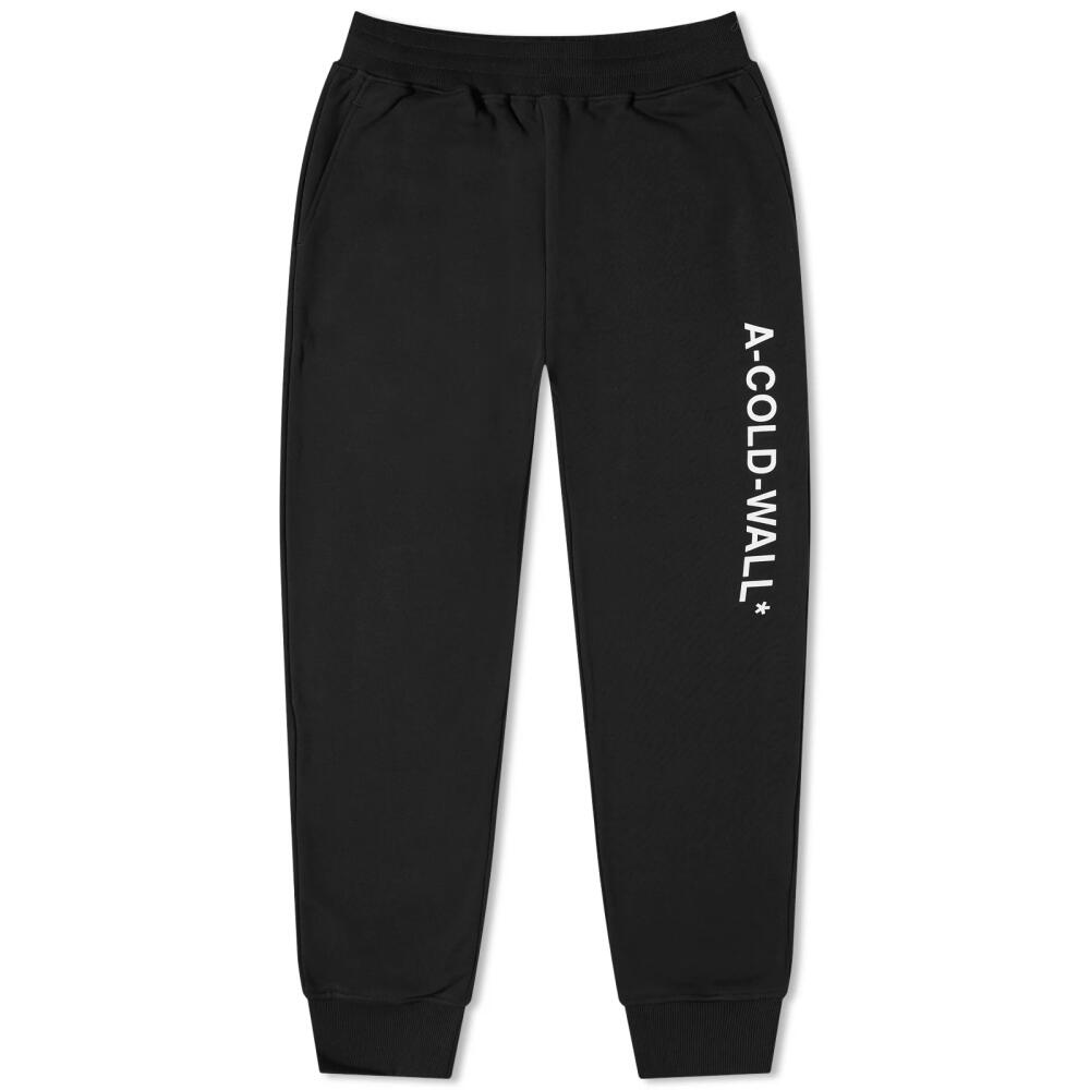 A-COLD-WALL* Men's Logo Sweat Pant in Black Cover