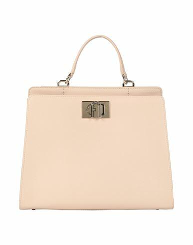 Furla Furla 1927 M Top Handle 28.5 Woman Handbag Light pink Soft Leather Cover