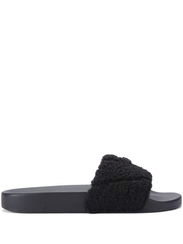 Kurt Geiger London Meena Teddy slippers - Black Cover