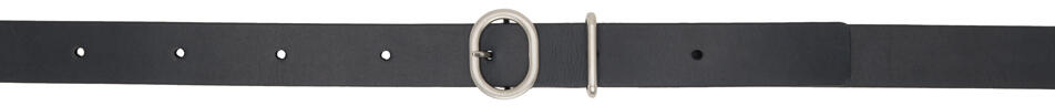 Jil Sander Black Cannolo Belt Cover