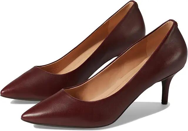 Cole Haan The Go-To Park Pump 65 mm (Bloodstone Leather) Women's Shoes Cover