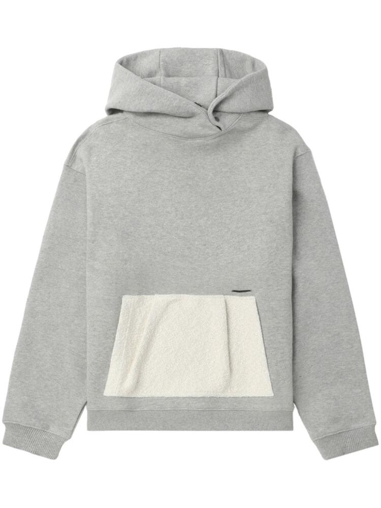 Ader Error jersey hoodie - Grey Cover