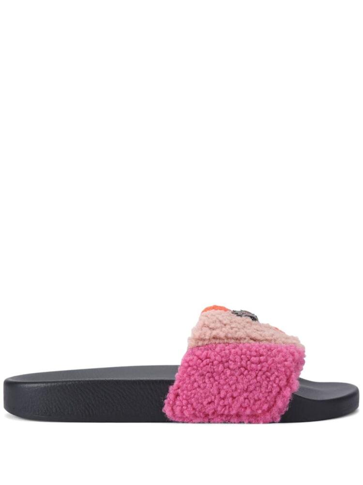 Kurt Geiger London Meena Teddy slippers - Pink Cover