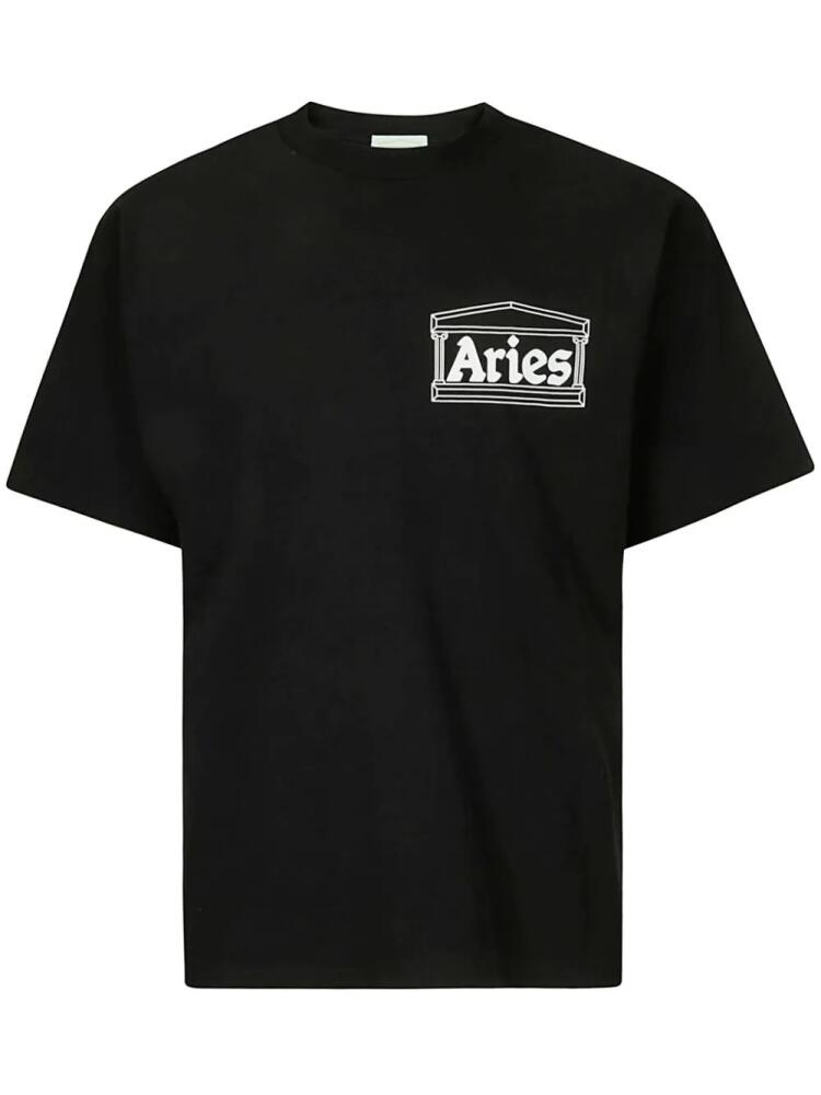 Aries Temple t-shirt - Black Cover