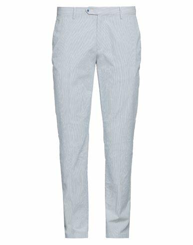 Hackett Man Pants Light blue Cotton Cover