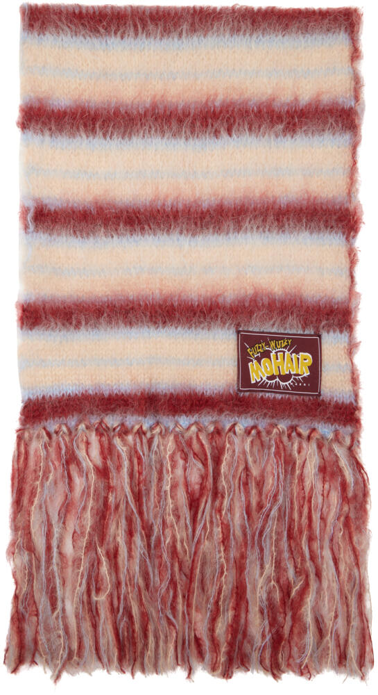 Marni Tan Striped Scarf Cover