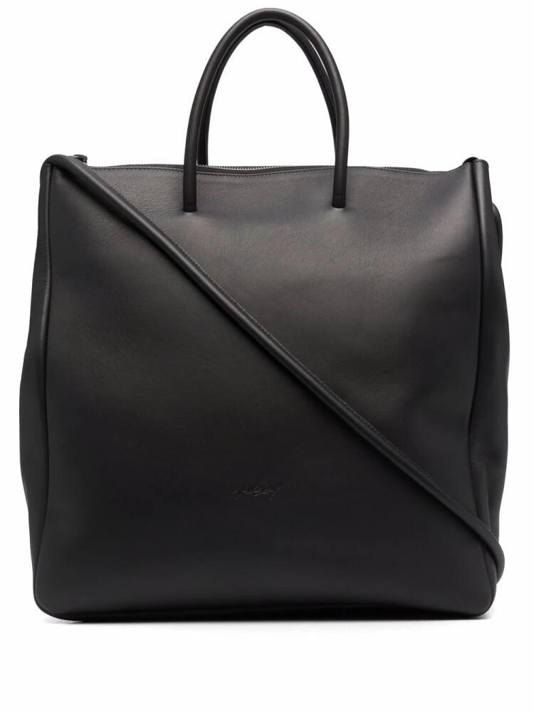 Marsèll logo-debossed tote bag - Black Cover