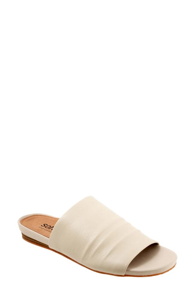 SoftWalk Camano Slide Sandal in Ivory Cover