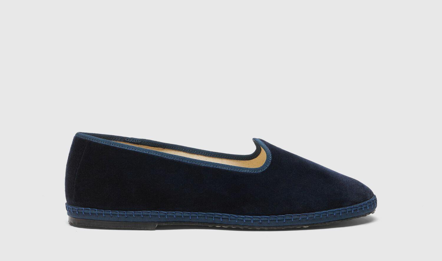 Scarosso Slippers William IV Midnight Velvet Cover