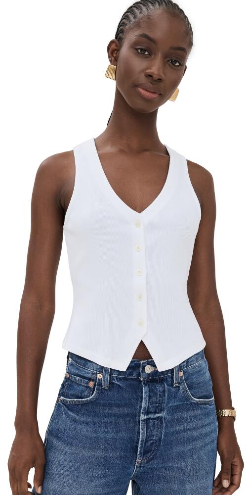 Veronica Beard Jean Hoorne Tank White Cover