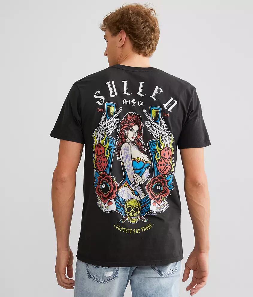 Sullen Lady Luck T-Shirt Cover