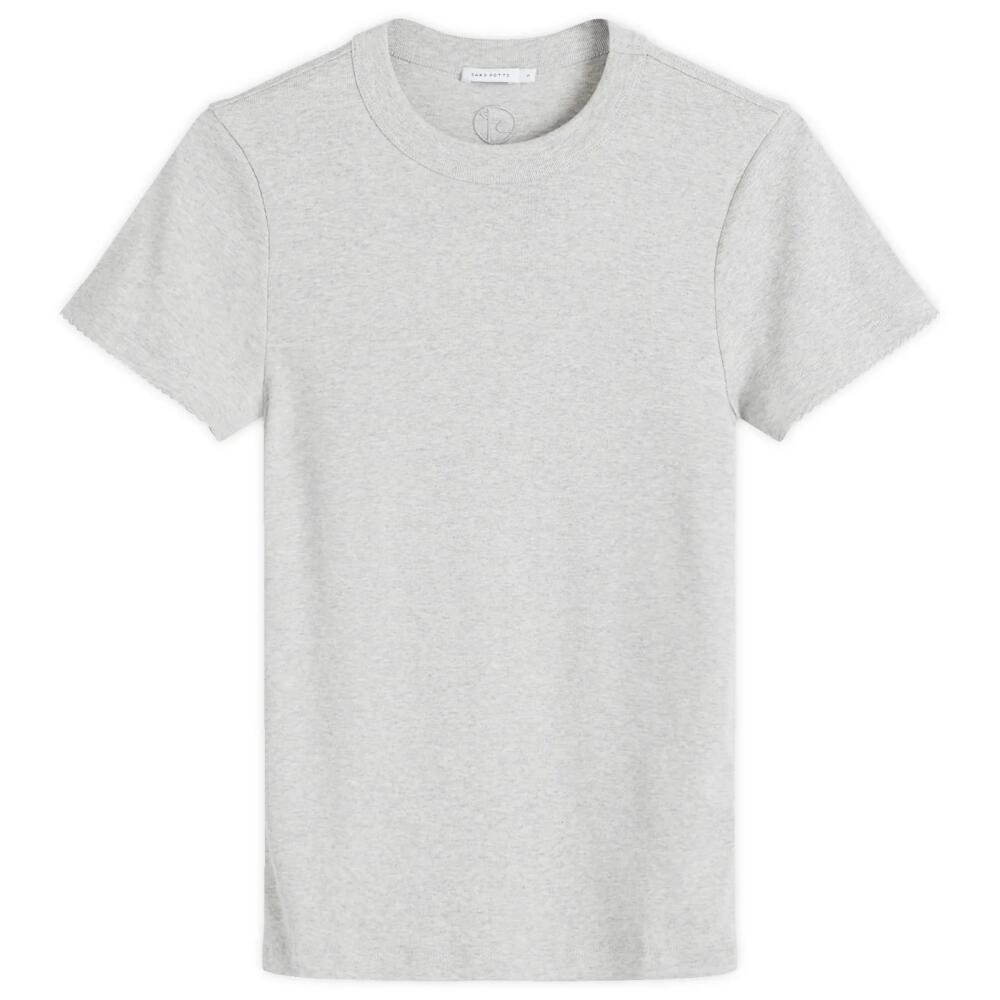 Saks Potts Women's Uma T-Shirt in Grey Melange Cover