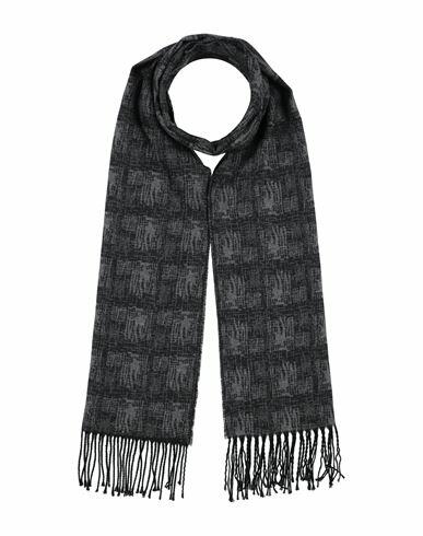 Sseinse Man Scarf Steel grey Polyester, Viscose Cover