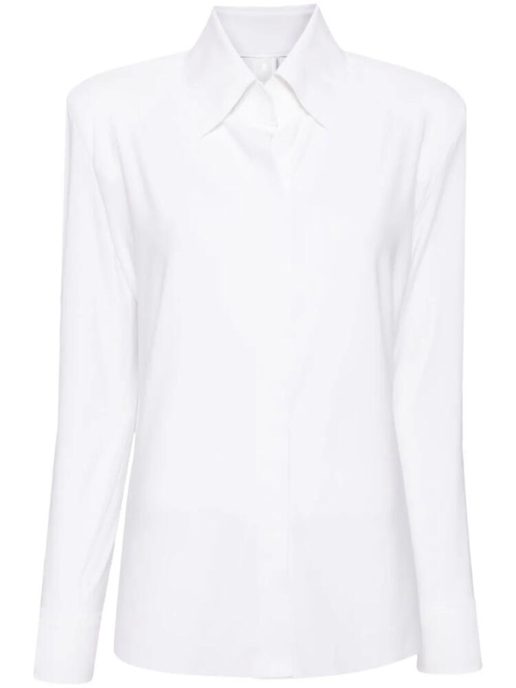 Norma Kamali shoulder pad shirt - White Cover