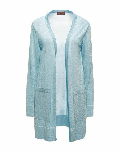 Missoni Woman Cardigan Azure Viscose, Cupro, Polyester Cover