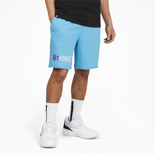 PUMA 1 of 1 Shorts - Mens Blue/White Cover