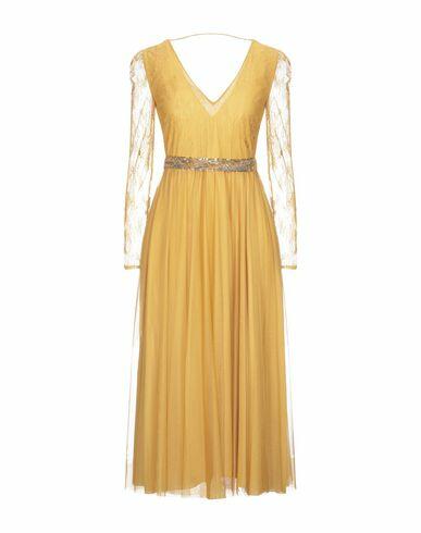 Patrizia Pepe Sera Woman Midi dress Ocher Polyamide Cover